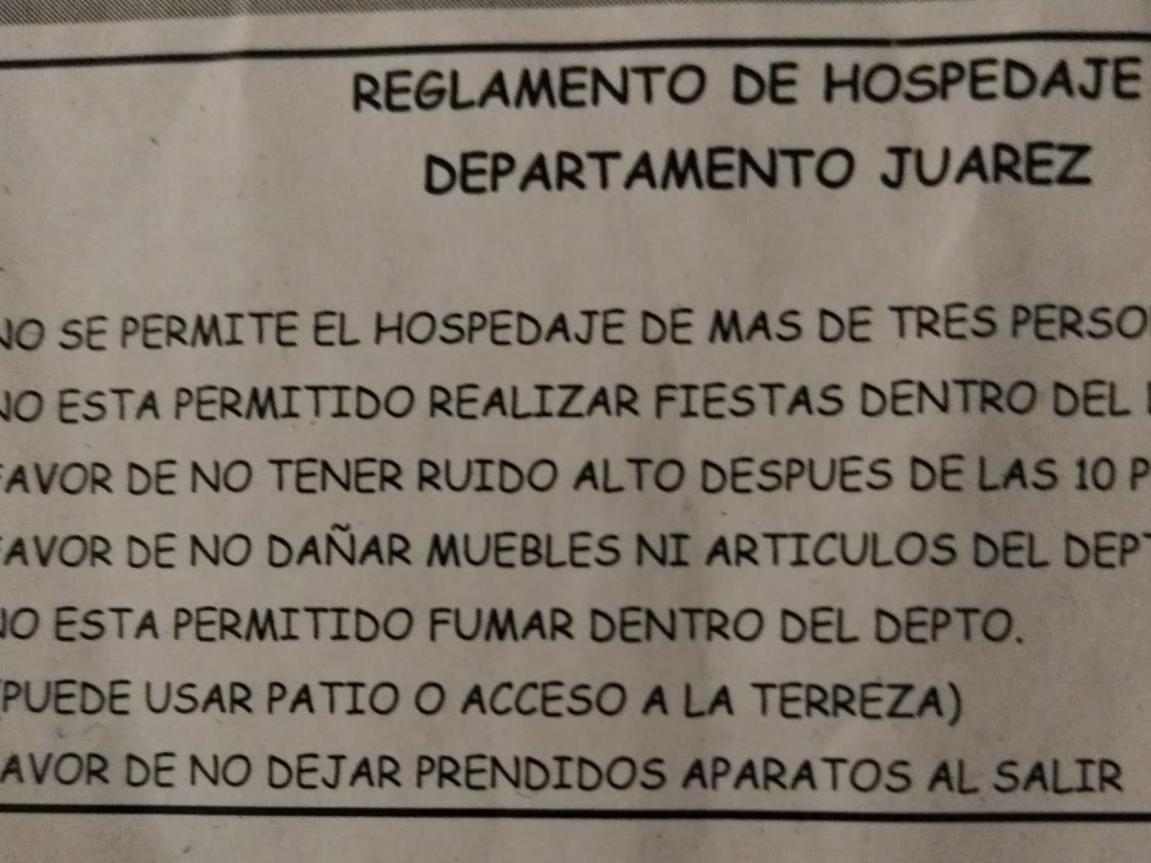 Departamento Cd Juarez Lägenhet Exteriör bild